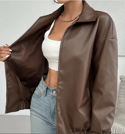 Brown Leather Jacket