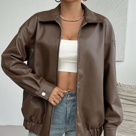 Brown Leather Jacket