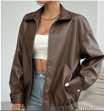 Brown Leather Jacket