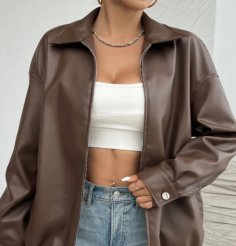 Brown Leather Jacket