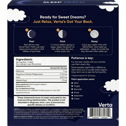 Verta Sleep Patches